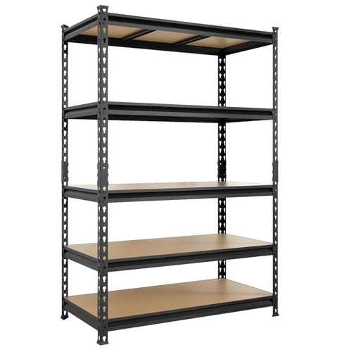 Storage Shelving Unit (72"Hx48"Wx24"D)