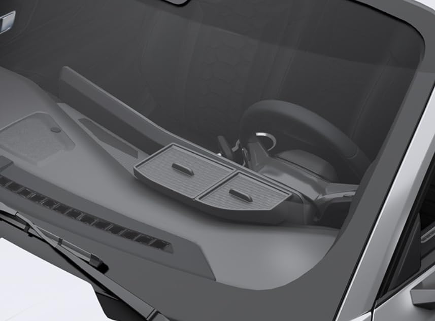 2024 2026 Mustang Dashboard Behind Organizer w (Black - Dash Rear)