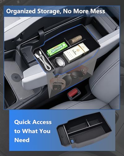 Center Console Organizer & Cup Holder Insert for 2023 (For CX50 2023-2025 2pc)