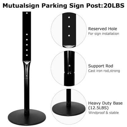 49" Parking Sign Post