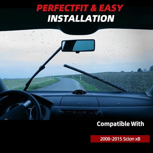 Premium Windshield Wiper Blades (22"+20"+14")
