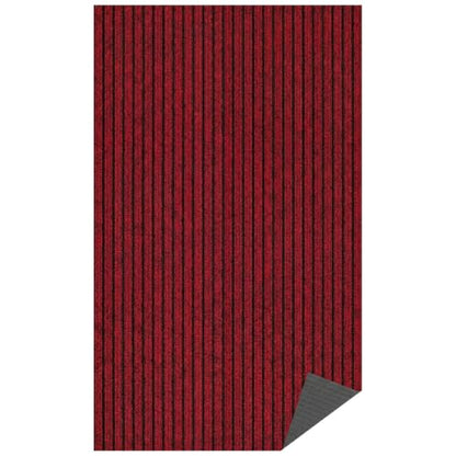 3x4 Indoor Outdoor Door Mat (Red / 2'7" x 4' (Mat))