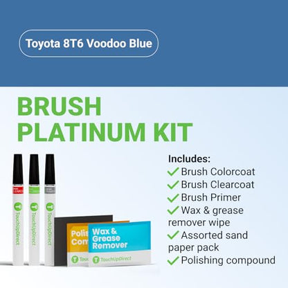 Car Paint Touch Up Brush Kit (Brush - Platinum Kit / Voodoo Blue)