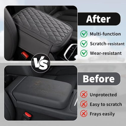 Upgraded Center Console Cover Fit for Jeep Grand Cherokee L 02 (Fit for Jeep Grand Cherokee L / #002 Grey)