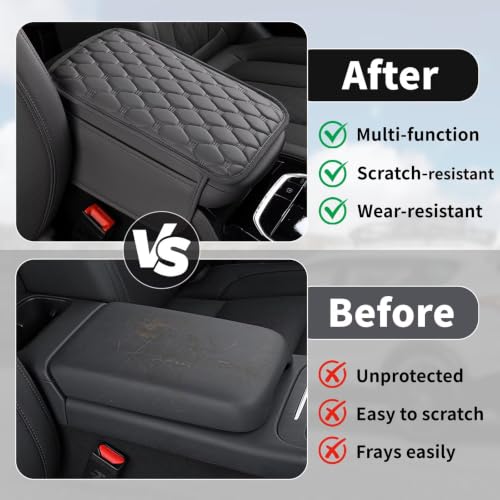 Upgraded Center Console Cover Fit for Jeep Gladiator 02 (Fit for Jeep Gladiator / #002 Grey)