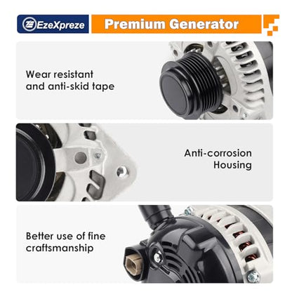 Ezexpreze Alternator Fit for Honda Odyssey 3.5L V6 2014 (11775N)