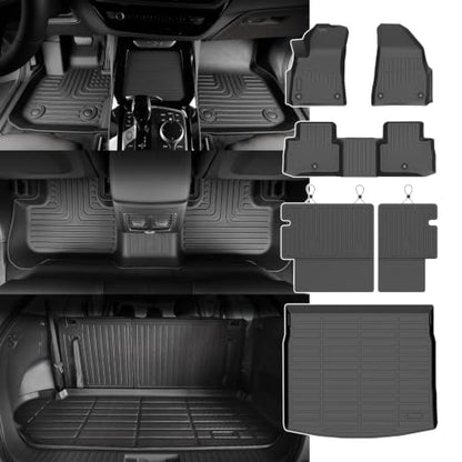 for Jeep Grand Cherokee Floor Mats with Backrest 2026 (28) For Jeep Grand Cherokee 2026 Set)