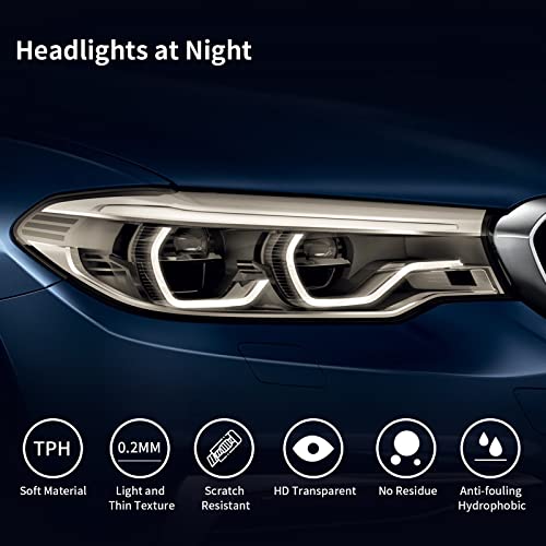 Smoked Tint Film for Car Headlight Taillight