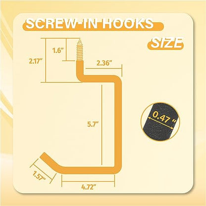 Screw in Ladder Hook (5.7'' (Width:4.72''))