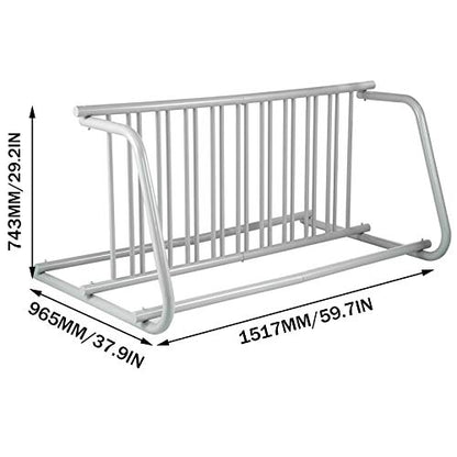10 Holders Floor Bike Rack (59")