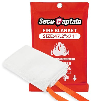 Emergency Fire Blanket for Home (47.2"x71")