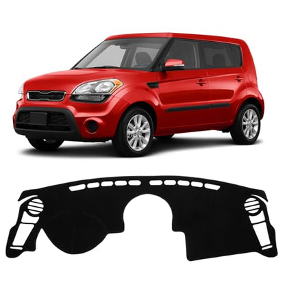 Black Dash Cover Compatible with 2010 (Soul 10-13(black))