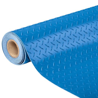 7.5 x 17 FT Garage Floor Mat (7.5'x17' / Blue)