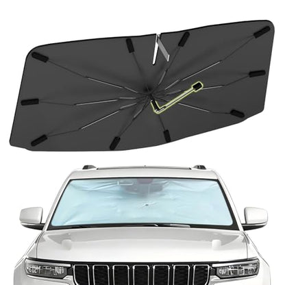 Windshield Sun Shade Umbrella for Jeep Grand Cherokee 4XE 2022 (for Jeep Grand Cherokee 4XE 2022-2026)