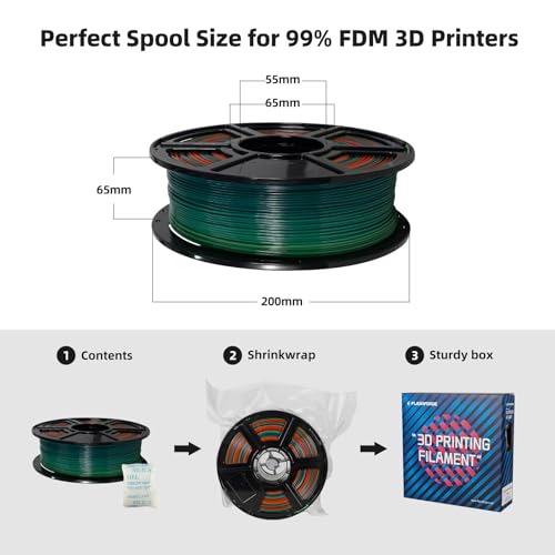 PLA Filament 1.75mm (Rainbow)
