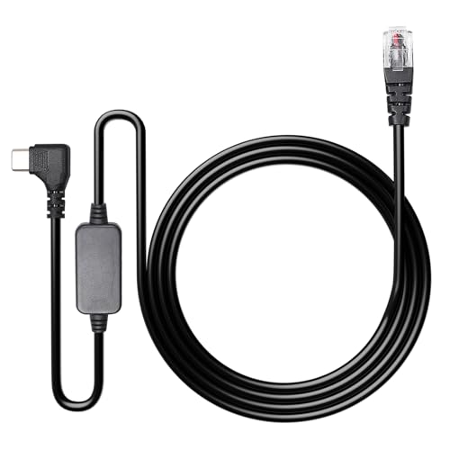 USB C to RJ11 Radar Detector Power Cord for Escort Uniden Cobra (6.56FT)