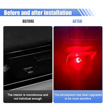 Car USB Night Light (Red)