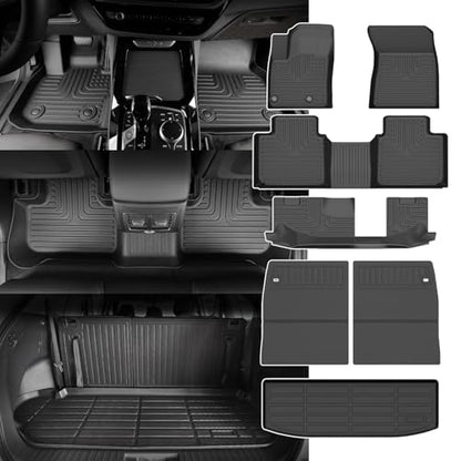 for Mitsubishi Outlander Floor Mats 2025 2024 2023 2022 (6)For Outlander 2022-2025 Set)