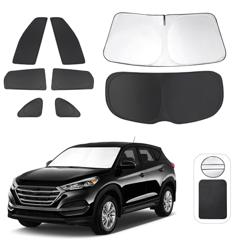 Window Shades for Hyundai Tucson 2016 (Hyundai Tucson 2016-2021 (Not for 2022 Tucson))