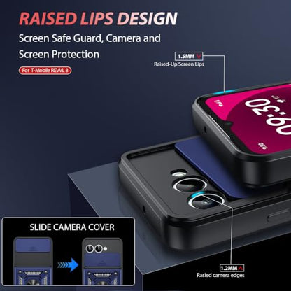 for T Mobile Revvl 8 Phone Case (T-Mobile Revvl 8 (6.5") / Blue)