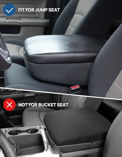 Center Console Cover Compatible with 2002 (Jump Seat Console 2002-2012 Ram)