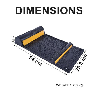 11''x21'' 28cmx53cm Parking Guide Mats (4 Pack)