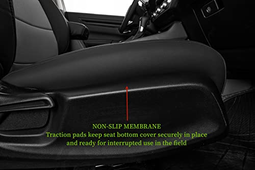CRV Car Seat Covers Custom Fit for Honda 2023 (Leatherette(Black/Gray) / 2023-2026 CRV LX,EX,EX-L,Sport,Hybrid,Trailsport)