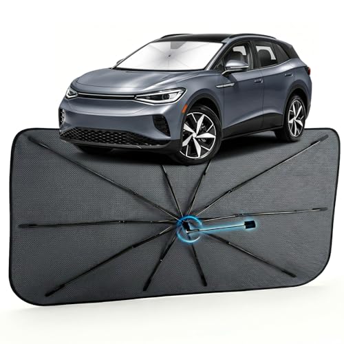 Car Windshield Sun Shade Umbrella for Volkswagen ID.4 2021 (For Volkswagen ID.4 2021-2026)