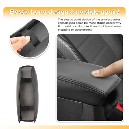 Armrest Cover for 2015 (7)For 15-23 Renegade BU Regular Black)