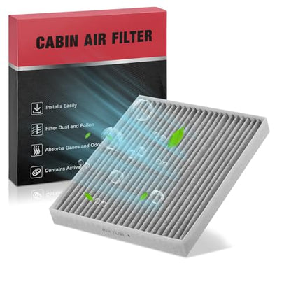 Cabin Air Filter Compatible with Kia Forte 2019 (9.6" x 7.8" x 1.1" / CF12058)