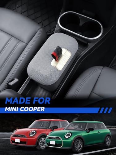 for Mini Cooper Center Console Organizer 2025 2026 Mini Cooper [F65 F66 Gas Version Only] Accessories Armrest Tray Middle Storage Box Insert Container Durable ABS Plastic (for 2025 2026 Mini Cooper)