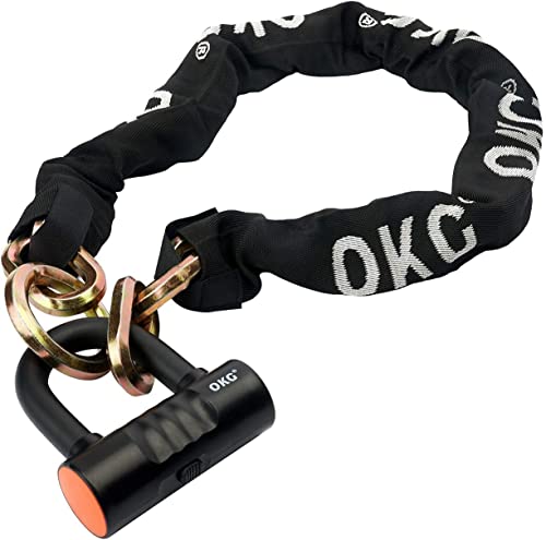 Ultra Security Motorcycle Chain Lock (5' x 1/2" Chain & Lock Kit)