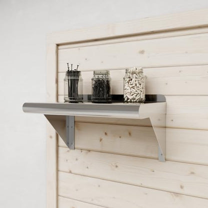 10 in. x 16 in. Stainless Steel Wall Mount Shelf (16 in. x 10 in.)