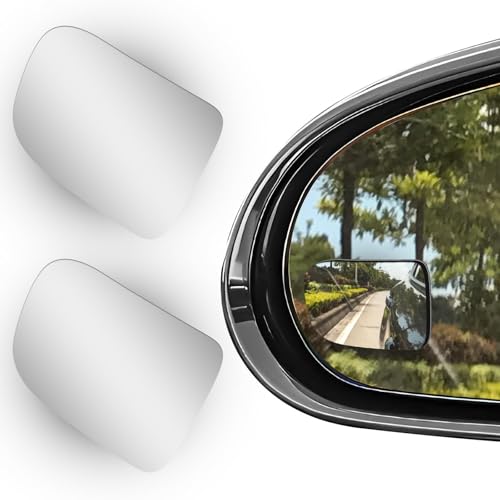 2Pcs Cars BlindSpot Mirrors (2Pcs-Oval)