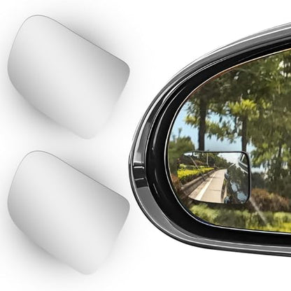 2Pcs Cars BlindSpot Mirrors (2Pcs-Oval)
