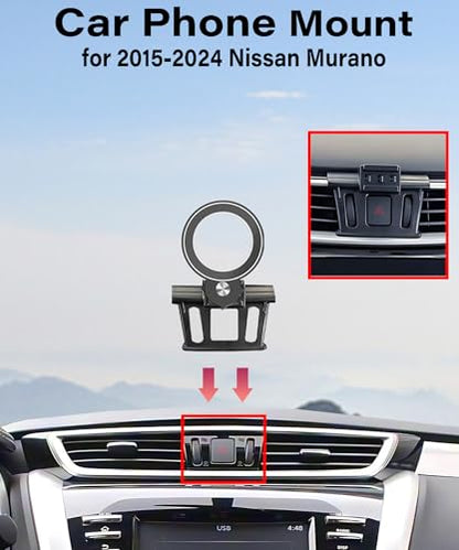 Car Phone Holder for Nissan Murano 2015 (for 2015-2024 Nissan Murano)