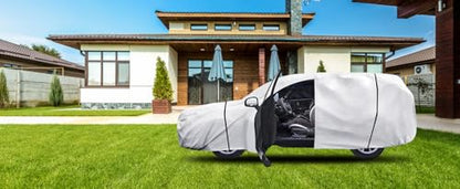 Car Cover Custom Fit for Honda CRV 1997 (Fit for Toyota RAV4 / Honda CRV Silver)