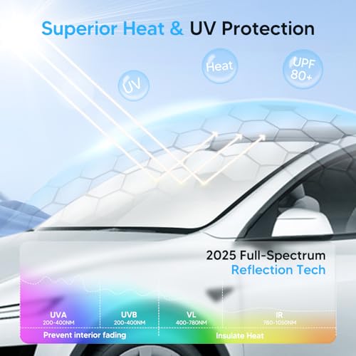 Windshield Sun Shade for Chevy Impala 2014 (FOR | Impala 2014-2020)