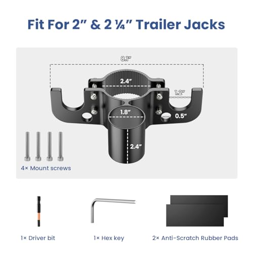 Aluminum Towing Chain Holder with Trailer 7