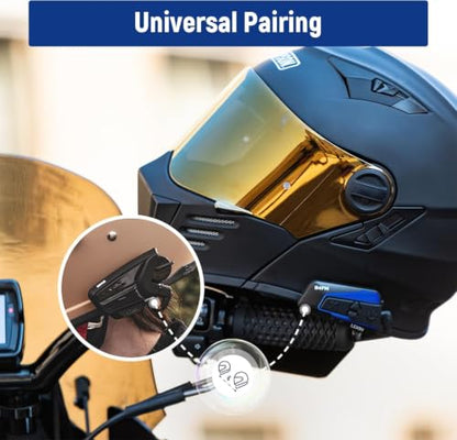 B4FM Motorcycle Bluetooth Headset (B4FM Dual Pack)