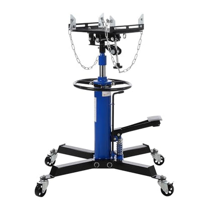 Hydraulic Transmission Jack 1100 LBS Capacity 33.8" (1100 lbs / Blue)