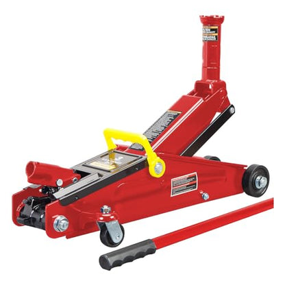 T83006 Torin Hydraulic Trolley Service (Red / Standard With Extra Saddle / 3 Ton)