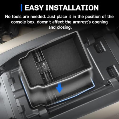 2PCS for 2026 Mazda CX5 Center Console Organizer+Protective Mats