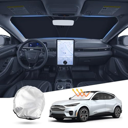 Windshield Sun Shade for Ford Mustang Mach (Ford Mustang Mach-E 2021-2026)