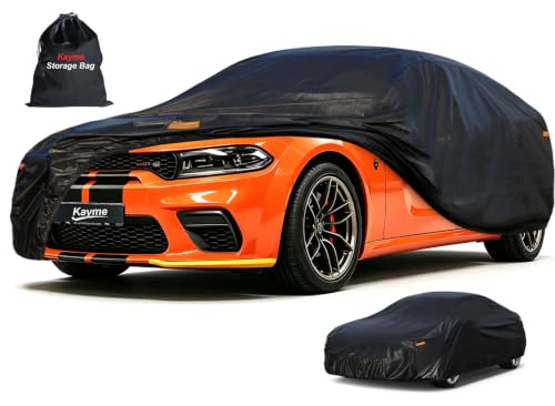 7 Layers Car Cover Custom Fit for Dodge Charger (PE-Black / Custom Fit Dodge Charger)