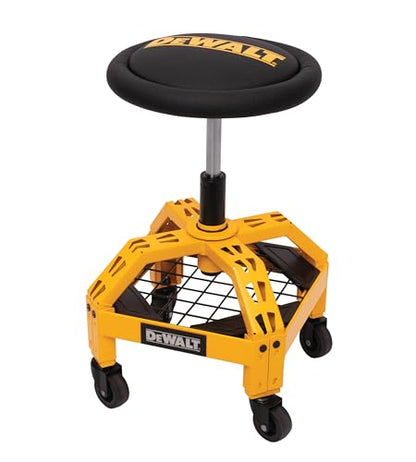Heavy Duty Metal Rolling Stool for Shop or Garage