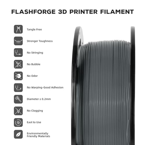 PLA Filament 1.75mm (Grey)