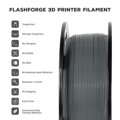 PLA Filament 1.75mm (Grey)