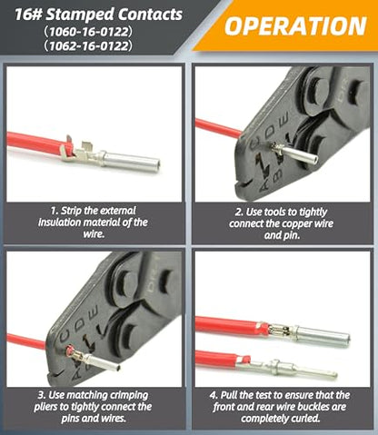 2 Sets 12 Pin DT Waterproof Connector Kit (12PIN 2SET)