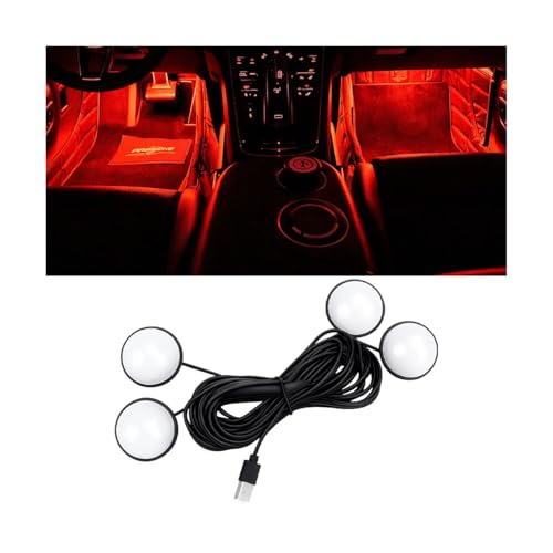 Car Interior LED Lights (Red)